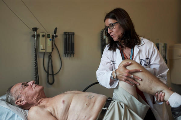 Doctor y paciente